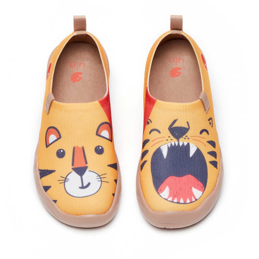 Kids Artistic Travel Slip-On Sneakers