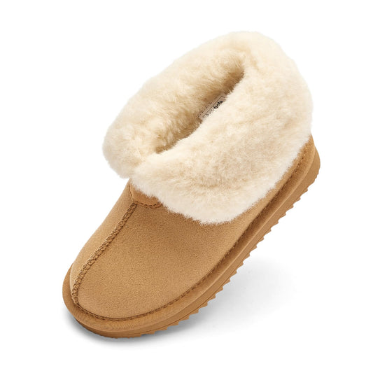 Girls Faux Fur Mini Snow Boots
